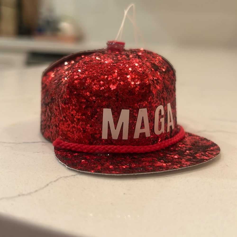 Donald Trump MAGA 3D Christmas Tree Ornament